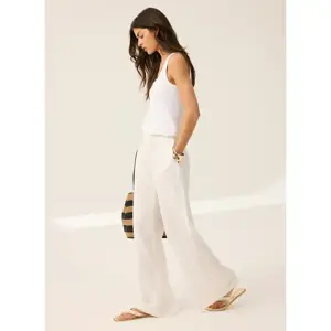 Mint Velvet Mint Velvet Linen Scallop Trouser